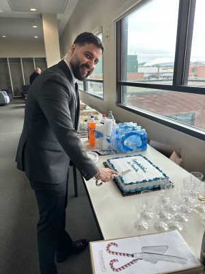Akshay defense celebration
